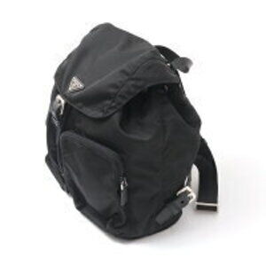 Prada Black Nylon Backpack